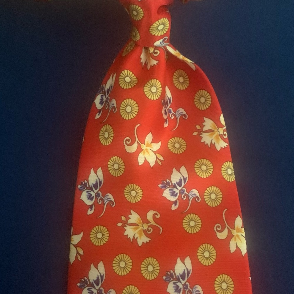 DINGHAO Asian Themed Tie